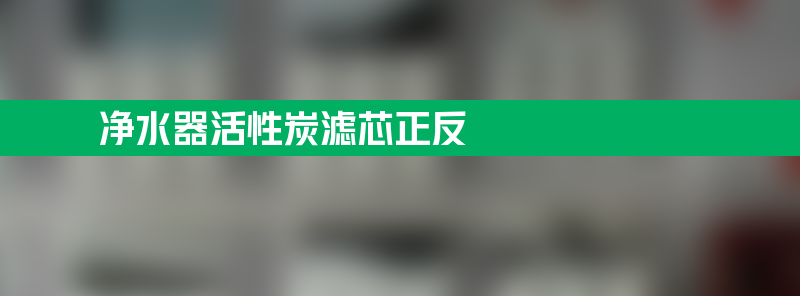 净水器活性炭滤芯正反 净水器活性炭滤芯正反方向图